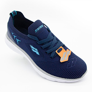 STRIKE Vertex Men's Navy Blue Walking Sneakers, Lightweight | Breathable | Comfort Design.