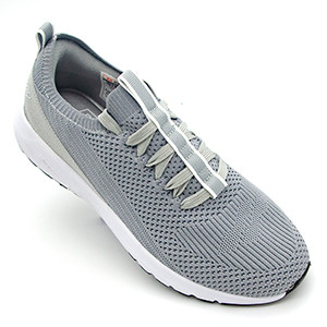 STRIKE Element Men's Grey Running Shoe | Ergonomic Fit | High-Resilience Rubber Sole | Men's Athletic Shoe
