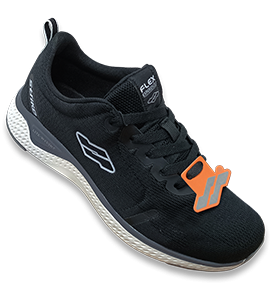 STRIKE Experience Men's Black Color and White Sole Sneakers | Lightweight | Airy | Comfort-Focus Design